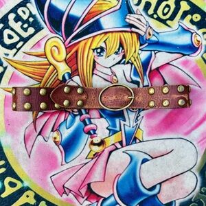 Vintage Linea Pelle Studded Belt